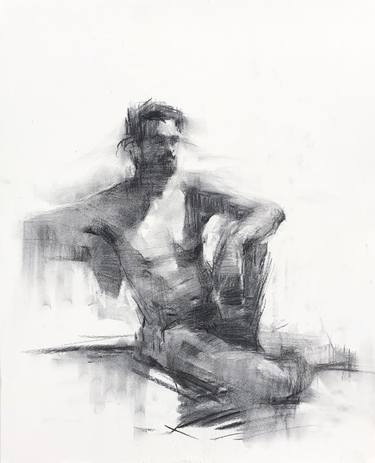 Print of Nude Drawings by Janay Everett