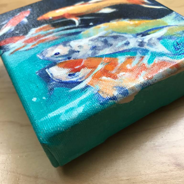 Original Impressionism Animal Painting by Michelle Wynn