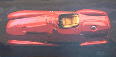 Original Automobile Paintings by Robert Moore