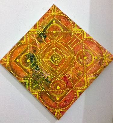 Original Abstract Patterns Painting by Swati Kalsait