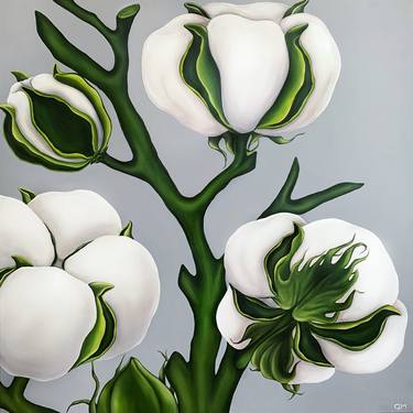 Original Realism Botanic Paintings by Mariia Gnyniuk