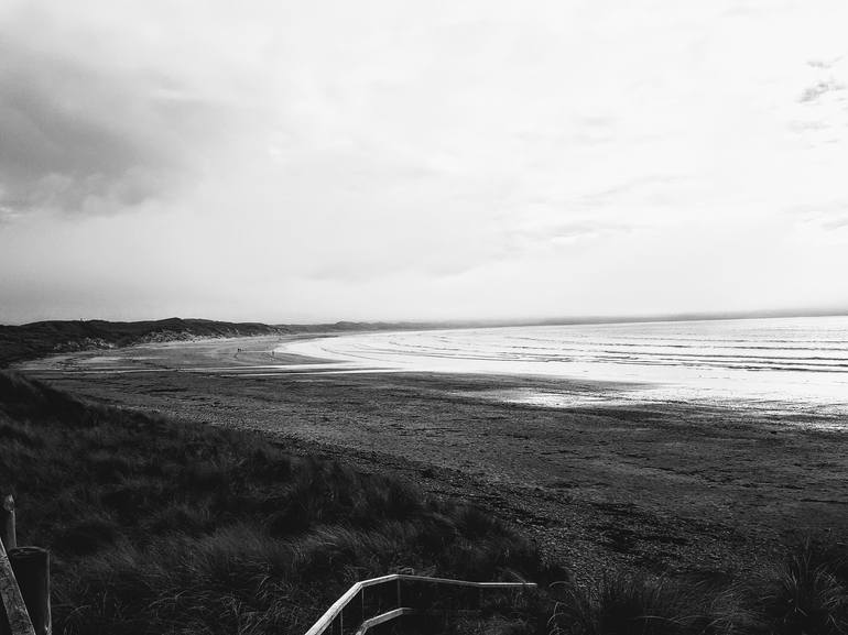 Tide out on Dunnet Bay - Print