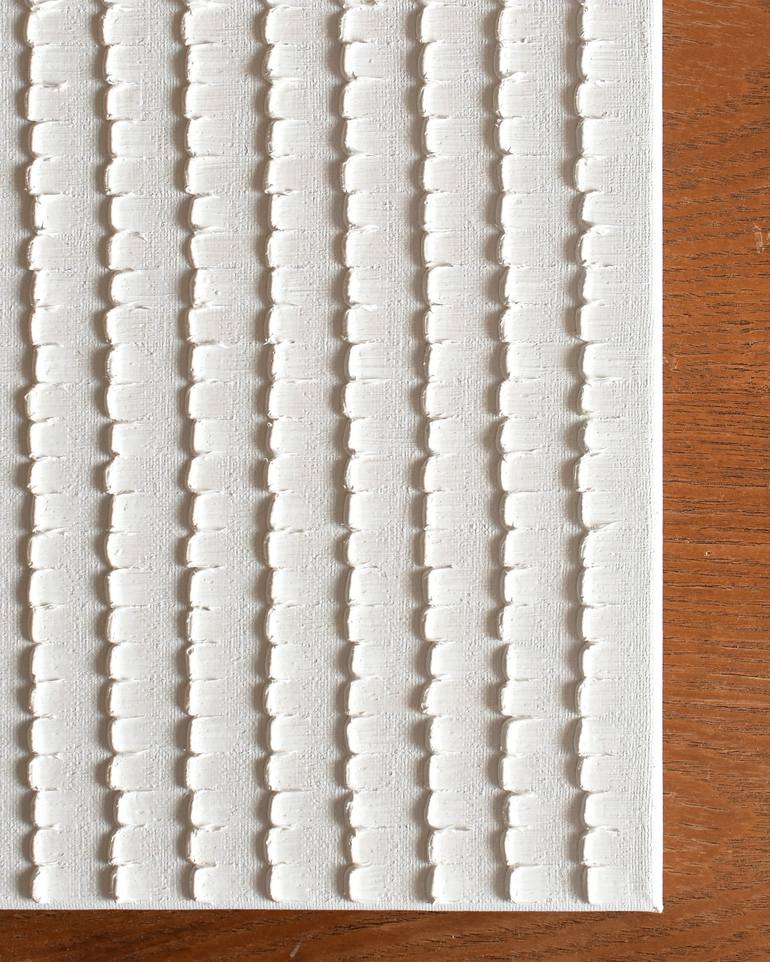 Original Black & White Abstract Painting by Takayuki Yoshida