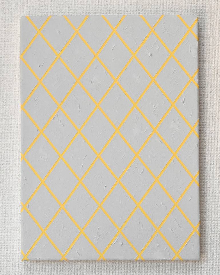 Original Minimalism Abstract Painting by Takayuki Yoshida