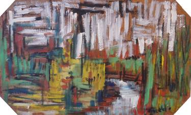 Print of Expressionism Landscape Paintings by Ziemowit Fincek