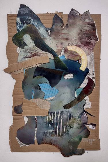 Original Abstract Collage by Ziemowit Fincek