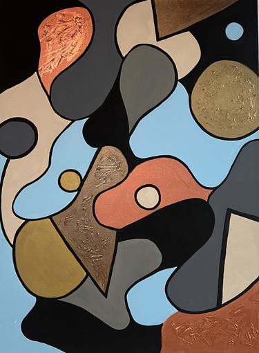Original Cubism Abstract Paintings by Autumn Flynn