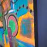 This original painting is named "Timeless Love." I was inspired by my love for spray paint and drippy art. I love the style and look of when the paint is dripping down on the canvas. I felt free while painting it and hoping the viewer can catch all of the fun moments in this painting.