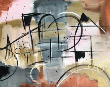 Original Fine Art Abstract Paintings by Autumn Flynn