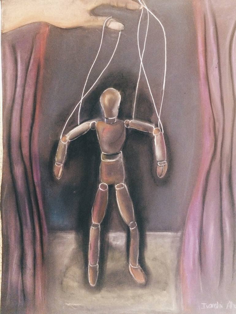 Puppet On a String Drawing by Ivanshi Ahuja Saatchi Art