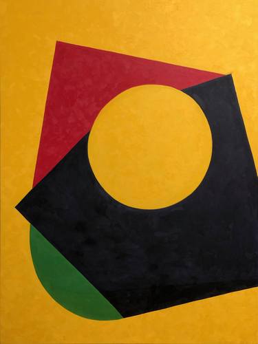 Print of Geometric Paintings by Susan Kiefer