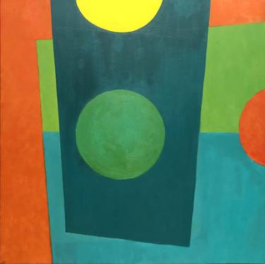 Original Geometric Painting by Susan Kiefer