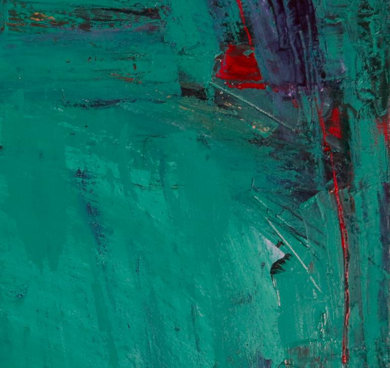 Original Abstract Expressionism Abstract Painting by Susan Kiefer