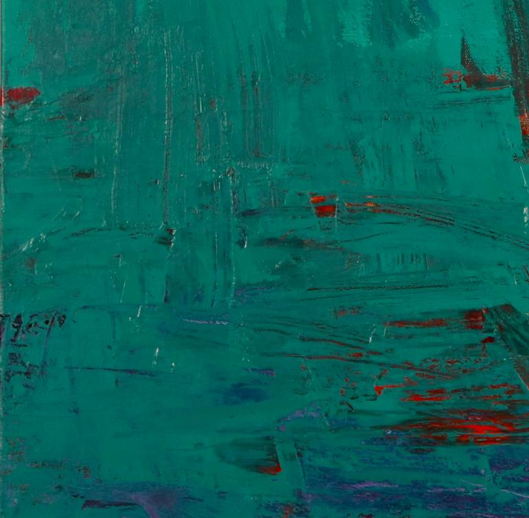 Original Abstract Expressionism Abstract Painting by Susan Kiefer