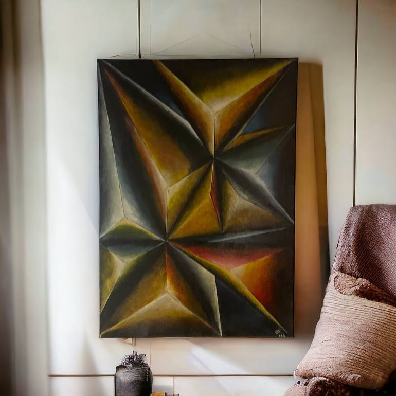 Original Abstract Painting by David Ditroi