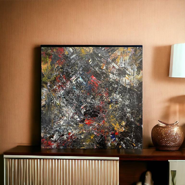 Original Abstract Painting by David Ditroi