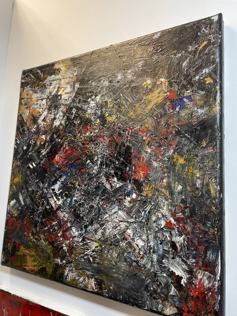 Original Abstract Painting by David Ditroi