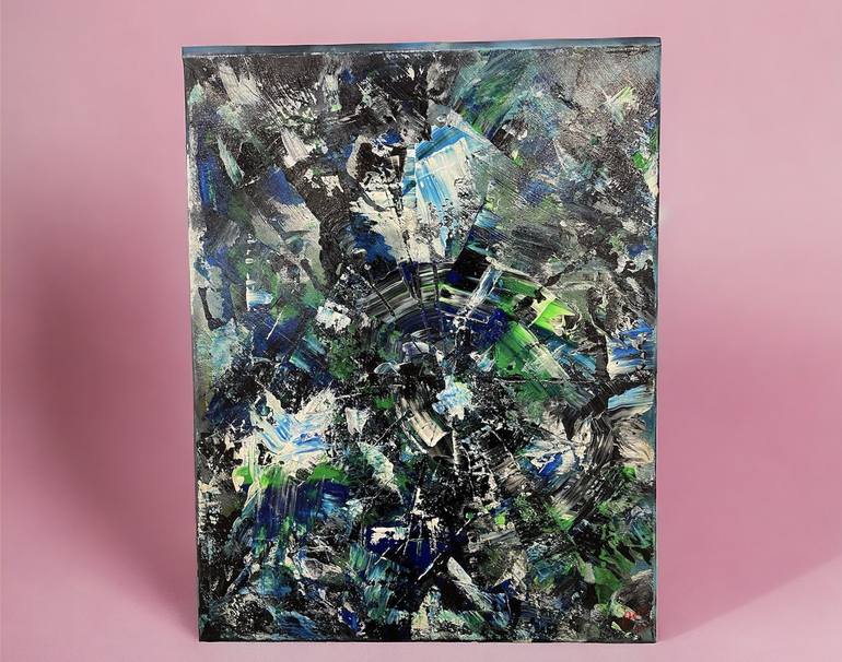 Original Abstract Painting by David Ditroi