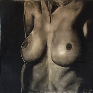 Original Fine Art Nude Paintings by David Ditroi