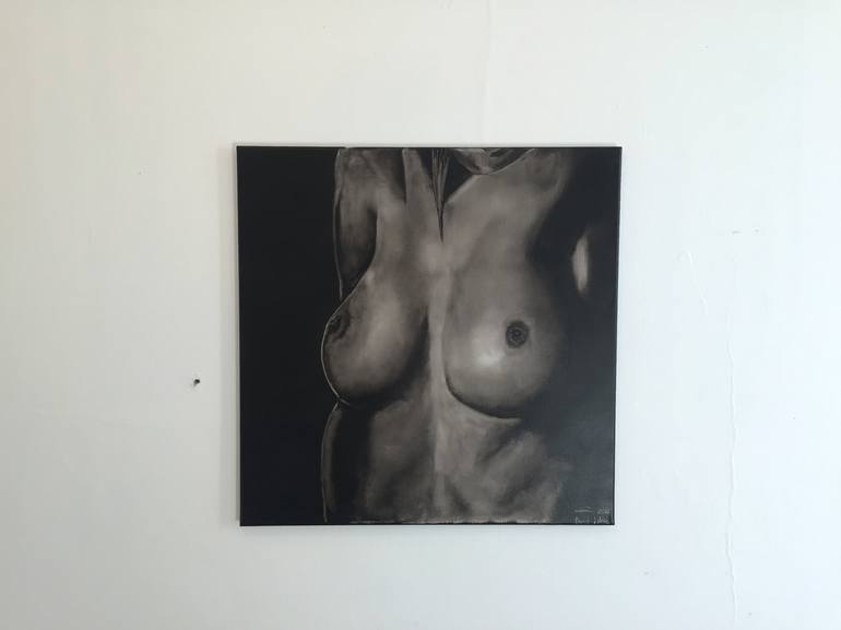 Original Nude Painting by David Ditroi