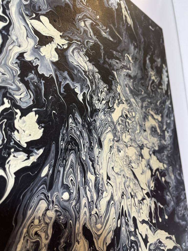 Original Abstract Painting by David Ditroi