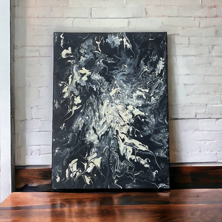 Original Abstract Painting by David Ditroi