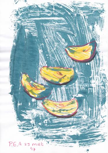 Print of Figurative Food Drawings by Patricia Achenbach