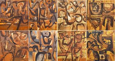 Original Abstract Paintings by Kaushlendra Pratap Singh