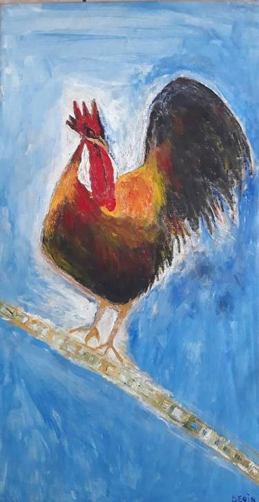 The rooster,a symbol of vigilance thumb