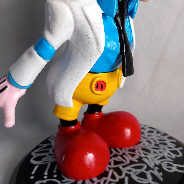 Original Pop Art Cartoon Sculpture by marco stazzini aka STOZ