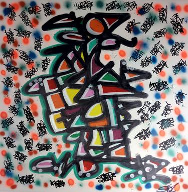 Print of Graffiti Paintings by marco stazzini aka STOZ