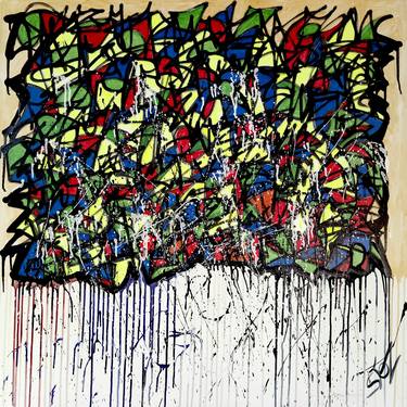 Print of Abstract Graffiti Paintings by marco stazzini aka STOZ