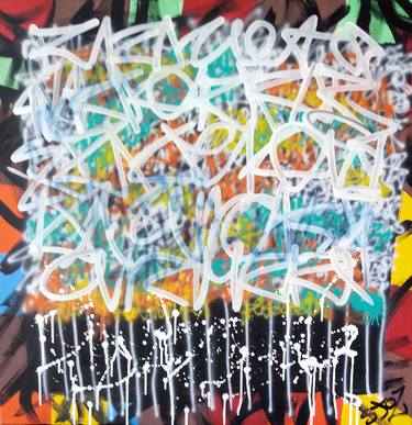 Print of Abstract Graffiti Paintings by marco stazzini aka STOZ