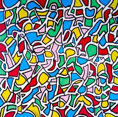 Print of Abstract Graffiti Paintings by marco stazzini aka STOZ