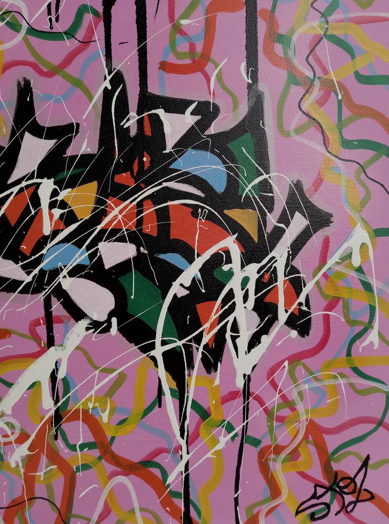 Original Graffiti Painting by marco stazzini aka STOZ