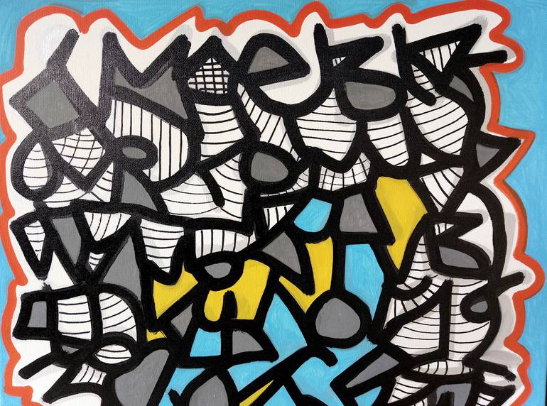 Original Graffiti Painting by marco stazzini aka STOZ