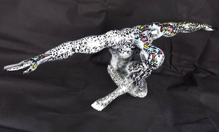 Original Abstract Sculpture by marco stazzini aka STOZ
