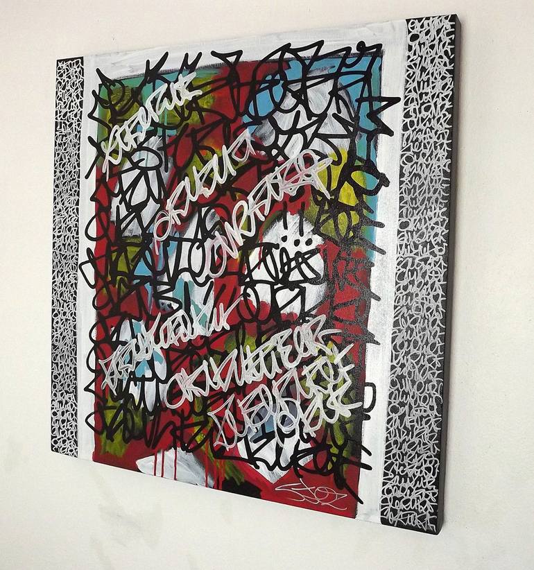 Original Graffiti Painting by marco stazzini aka STOZ