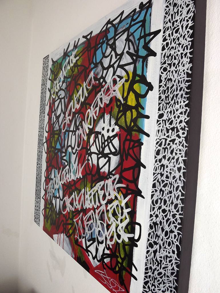 Original Graffiti Painting by marco stazzini aka STOZ