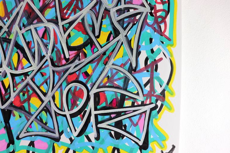 Original Graffiti Painting by marco stazzini aka STOZ