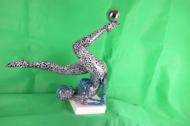 Original Abstract Performing Arts Sculpture by marco stazzini aka STOZ