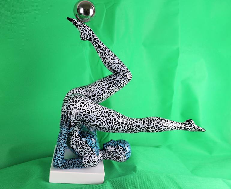 Original Abstract Performing Arts Sculpture by marco stazzini aka STOZ