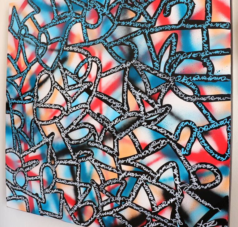 Original Graffiti Painting by marco stazzini aka STOZ