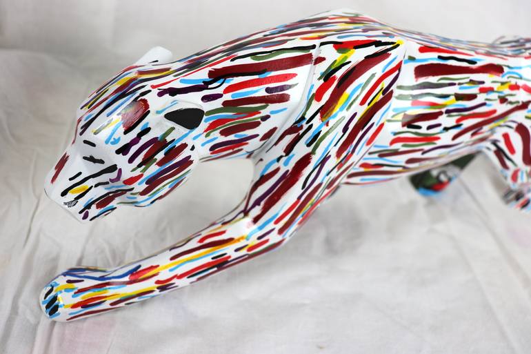 Original Expressionism Animal Sculpture by marco stazzini aka STOZ