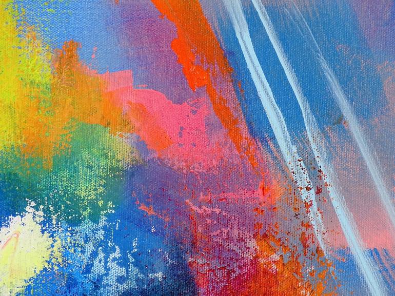 Original Abstract Expressionism Abstract Painting by Jessica Hendrickx