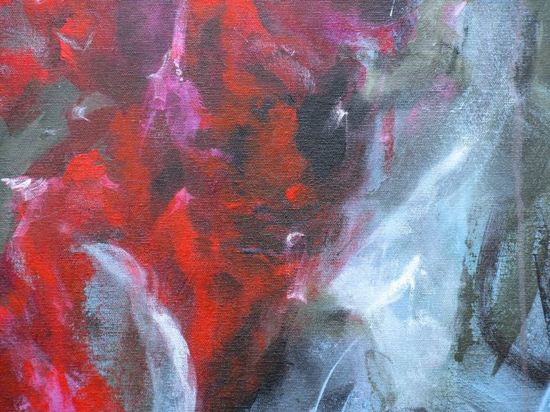 Original Abstract Love Painting by Jessica Hendrickx