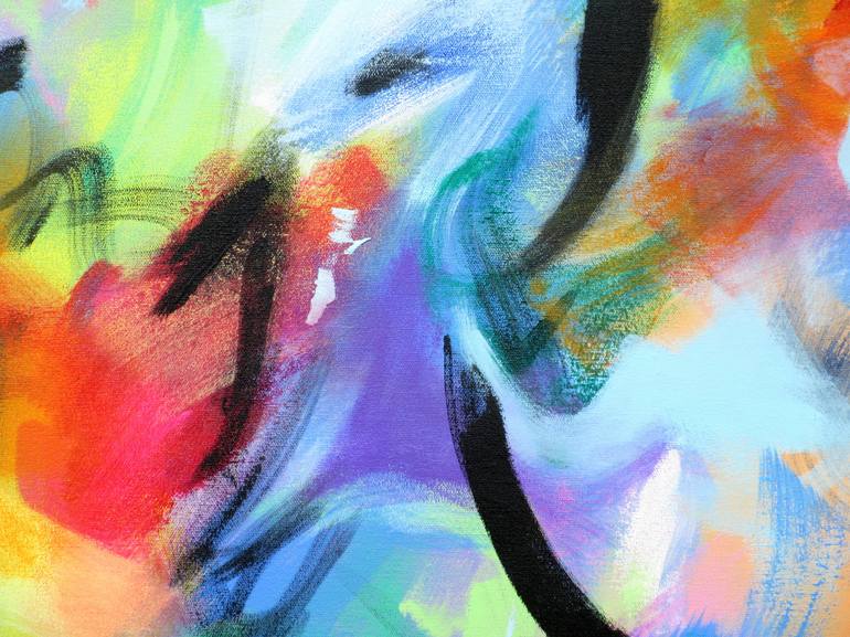 Original Abstract Painting by Jessica Hendrickx