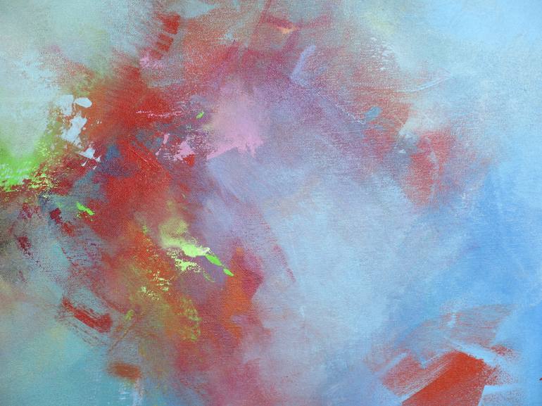 Original Abstract Fantasy Painting by Jessica Hendrickx