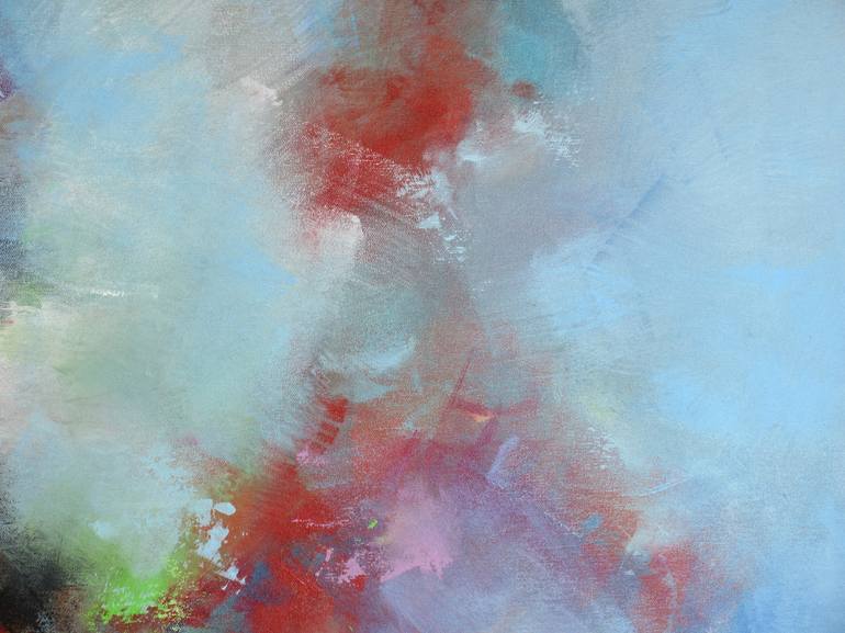 Original Abstract Fantasy Painting by Jessica Hendrickx