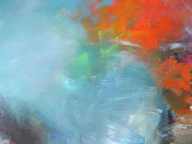 Original Abstract Fantasy Painting by Jessica Hendrickx